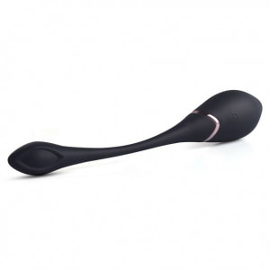 Oul Vibrant Toyz4lovers Reîncărcabil cu Telecomandă Wireless Negru Thumb 4