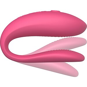 WeVibe Sync Lite Roz, 10 Moduri, Reîncărcabil Discret Thumb 1