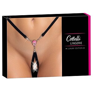 Chilot Cottelli Collection Senzualitate Decupată Negru S-L Thumb 6