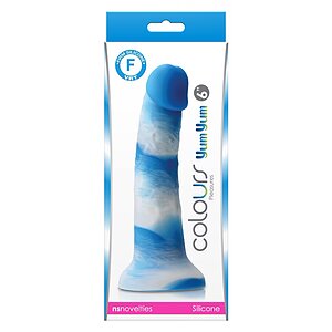 Dildo Colours Yum 6 Albastru Thumb 1
