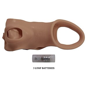 Pretty Love Sleeve TPE Vibrator – 21–25 cm, Diam. 5.5–5.9 Thumb 6