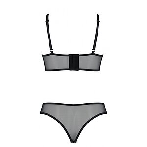 Set Passion Eco Primulă Bikini Negru S-M Thumb 3