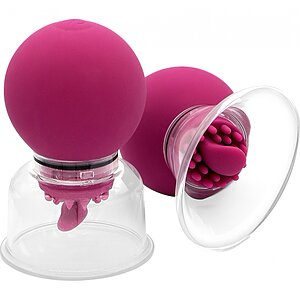 Pompă Rotativă și Vibrantă 5 Moduri Roz Thumb 4