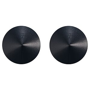 Obsessive Sublimie Protecții Mamelon Din Piele Negru Thumb 1