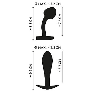 ANOS Set 2 Pluguri Anale Metalice curcubeu, Greutate Optimă Multicolor Thumb 5