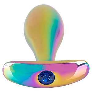 ANOS Set 2 Pluguri Anale Metalice curcubeu, Greutate Optimă Multicolor Thumb 3