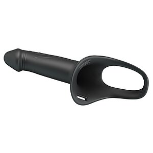 Pretty Love Landon cu Harness Reglabil și Dildo 16,8 cm Negru Thumb 4