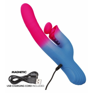 CalExotics Elation Rabbit Dual 3 Motoare +1000 Combinații Roz Thumb 3