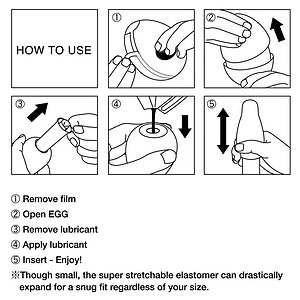 Tenga Egg Ring Single Alb Thumb 3