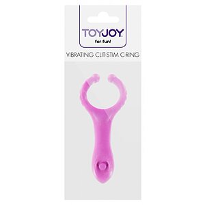 Inel Penis Vibrating Clitoris Stim C-Ring Roz Thumb 3