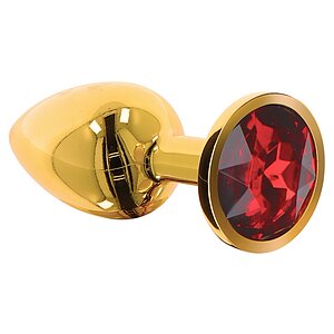 Anal Plug Diamond Jewel Medium Auriu Thumb 1