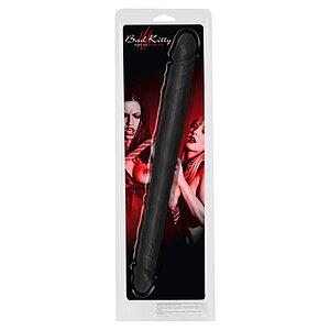 Dildo Dublu Bad Kitty Negru Thumb 2