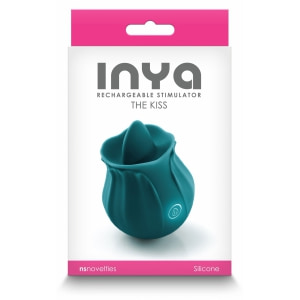 INYA The Kiss - Stimulator Clitoral Reîncărcabil Verde Thumb 2
