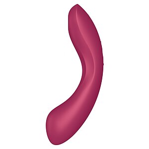 Vibrator Satisfyer Curvy Trinity 1 Roșu Thumb 1
