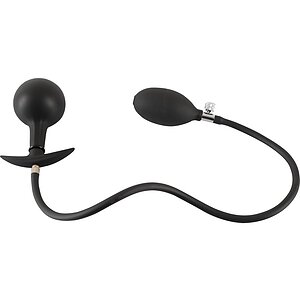 Dop Anal Gonflabil You2Toys — Umflare Controlată Negru Thumb 2