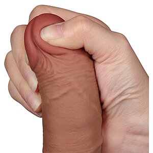 LoveToy Sliding Skin Dildo 19.5 cm, Maro Realist Thumb 12