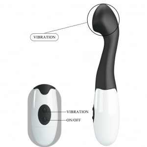 Pretty Love Charles Negru — 30 Funcții, Punct G, Rezistent La Apă Thumb 5