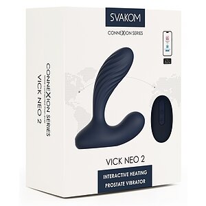 Svakom Vick Neo 2 - Prostată 38°C, 5x5 Moduri Albastru Thumb 5