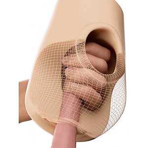 Pipedream Masturbator Squeeze cu Vibrații Thumb 3