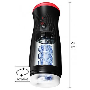 Vortex Thrust Masturbator Negru Thumb 1