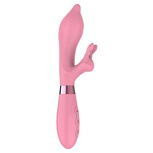 Vibrator ToyJoy Love Rabbit Roz Reîncărcabil Thumb 2
