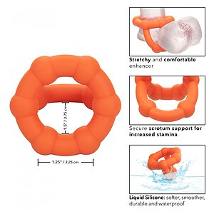 Inel Penis Alpha All Star Portocaliu Thumb 3
