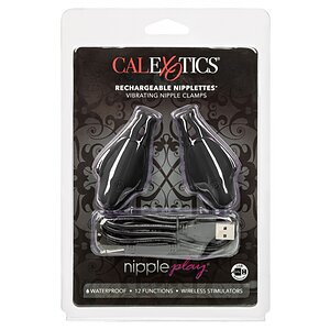 Cleme Pentru Sfârcuri Cu Vibrație Nipplettes Play Negru Thumb 3