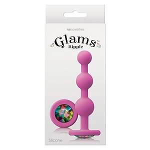 Bile Anale Glams Ripple Rainbow Gem Roz Thumb 1