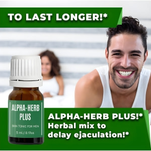 Alpha Herb Plus Tonic Pentru Întârzierea Ejaculării 5ml Thumb 1
