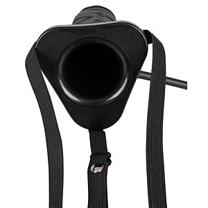 Strap-On Penis And Pump Negru Thumb 2