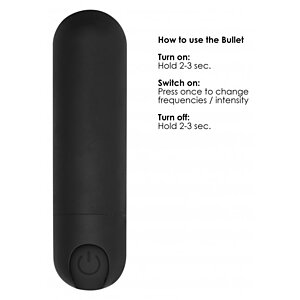 Vibrator 7 Speed Rechargeable Negru Thumb 3