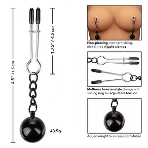 Cleme Sfârcuri Weighted Tweezer Argintiu Thumb 4