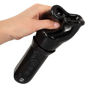 Stroker Rotativ Reîncărcabil — 4 Moduri, 3 Viteze, 8 cm Negru Thumb 2