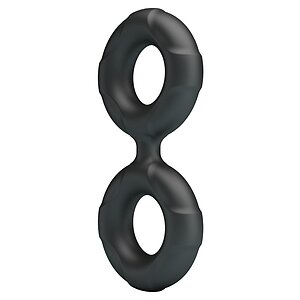 Inel Dublu Crazy Bull Radwan Model 19 Negru Thumb 1