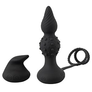 Rebel RC Dop Anal Vibrator cu Inele 10 Moduri Wireless Thumb 1