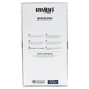 Set Jucării Anale Rimba Barcelona Negru Thumb 3