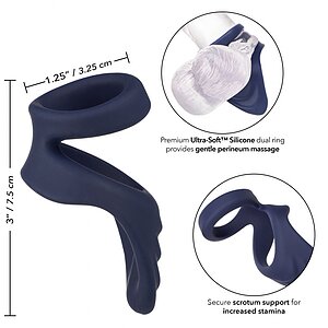 Viceroy Perineum Dual Ring Albastru Thumb 2