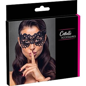 Mască Elegantă Cottelli Negru XS-L Thumb 4