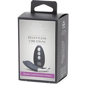 Vibrator Wireless Pentru Lenjerie Intimă Relentless Negru Thumb 3