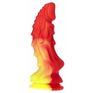 Toyz4lovers Ade Gode Monster Dildo Din silicon cu Ventuză Roșu Thumb 2