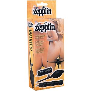 Vibrator Gonflabil Unisex Zepplin Negru Thumb 3
