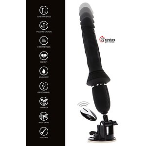 Vibrator Magnum Opus Thruster Pro Negru Thumb 6