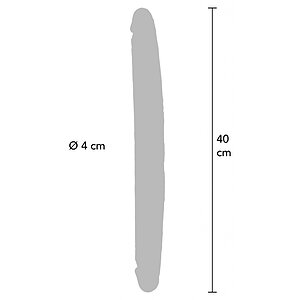 Get Real – Dublu Dong 40 cm, Silicon Realist Thumb 6