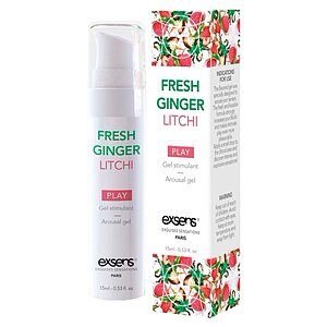 Gel Răcoritor Stimulent Ghimbir Litchi 15 ml Exsens Thumb 1
