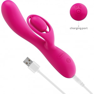 Lovetoy Orbit Stimulator Clitoridian Reîncărcabil, 7 Moduri Roz Thumb 9