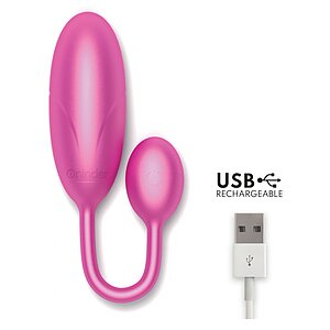 ONINDER Denver Vibrating Egg Roz, Moduri, Reîncărcabil Thumb 3