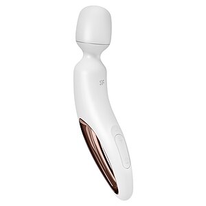 Satisfyer Wand-erland — 50 Programe, IPX7, Reîncărcabil Alb Thumb 1