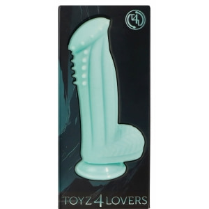 Captain Squirtino Dildo Monster Flexibil cu Ventuză Verde Thumb 6