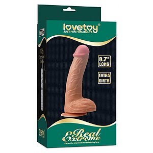 Vibrator 22cm Real Extreme Extra Girth Thumb 3
