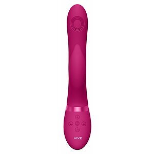 Aimi Pulse Wave and Vibrating Punctul G Rabbit Roz Thumb 2